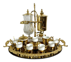 Vintage Coffee Set from Maison Royal Paris, 2010s, Set of 11