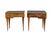 Burl Wood Bedside Tables with Glass Tops by Vittorio Dassi, Italy, 1950s, Set of 2 For Sale - Image 9 of 9