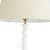 Stone White Floor Lamp with Marble Base by Eichholtz For Sale - Image 7 of 8