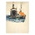 1968 Egon Schiele Lithograph 26 Boats at Trieste For Sale