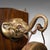 Wood Antique Elephant's Head Gong, English, Brass, Mounted Dinner Chime, Victorian For Sale - Image 7 of 9