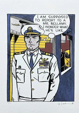 After Roy Lichtenstein, "Mr. Bellamy", 1990s, Silk-Screen