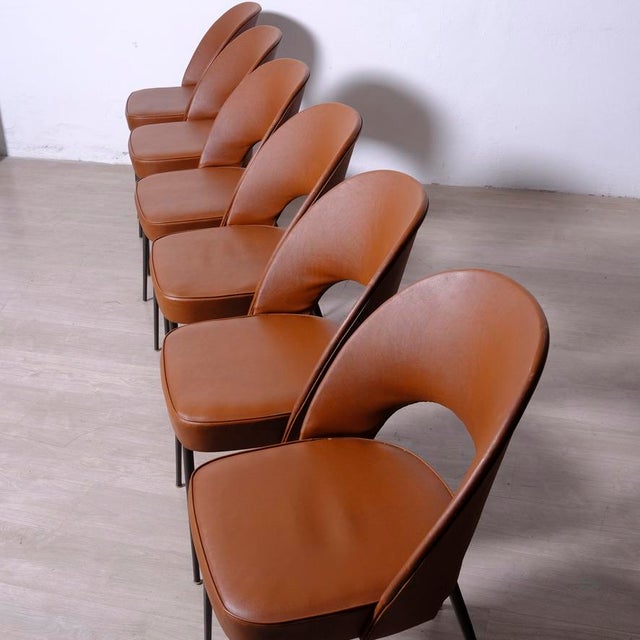 Italian Modern Armchairs, 1960s, Set of 6 For Sale - Image 13 of 18