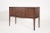 Wood Mid Century Entry Console Table in Mahogany, Circa 1950s For Sale - Image 7 of 13