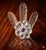 1920s 1920s French Regency Crystal Floral Wall Sconce Attributed to Maison Bagues For Sale - Image 5 of 18