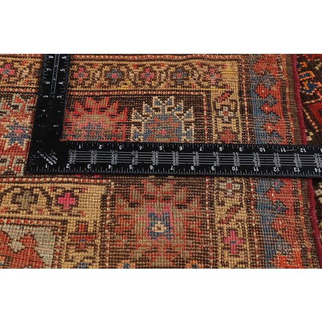 Textile Late 19th Century Caucasian Kurd Rug, 04'02 X 06'10 For Sale - Image 7 of 10
