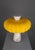Marble and Cadmium Yellow Cotton Table Lamp from ZAVADSKI, in New conditions. Designed from 2000 European Plug (up to 250V).