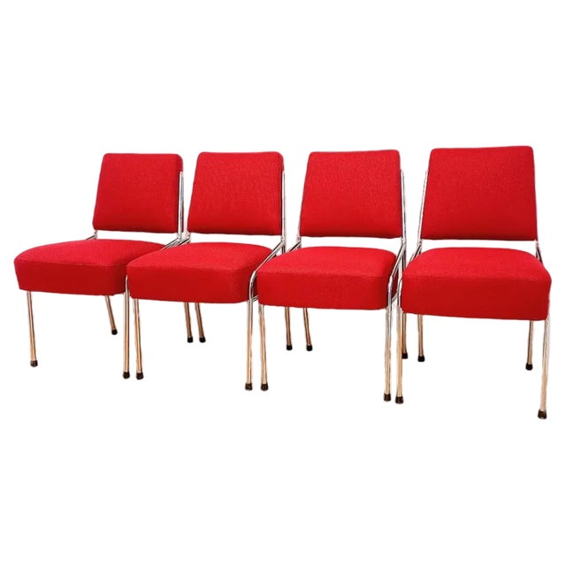 Bauhaus Dining Chairs attributed to Hynek Gottwald, Former Czechoslovakia, Set of 4 For Sale