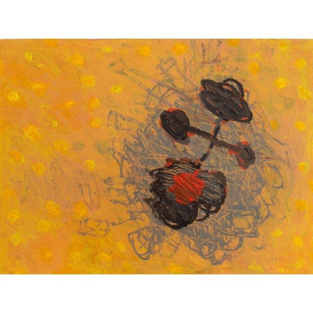 Paper Elfi Schuselka Abstract Compositions Acrylic, 2 For Sale - Image 7 of 11