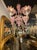 Pink Murano Glass Venetian Style Chandelier For Sale - Image 4 of 4