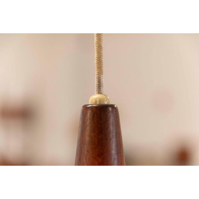 Wood Hanging Lamp from Temde Leuchten For Sale - Image 7 of 18