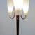 Mid-Century Italian - Floor lamp Measures : Base : 42x42cm H: 153,50cm Ø 3 opalines : 33cm Italian floor lamp from the...