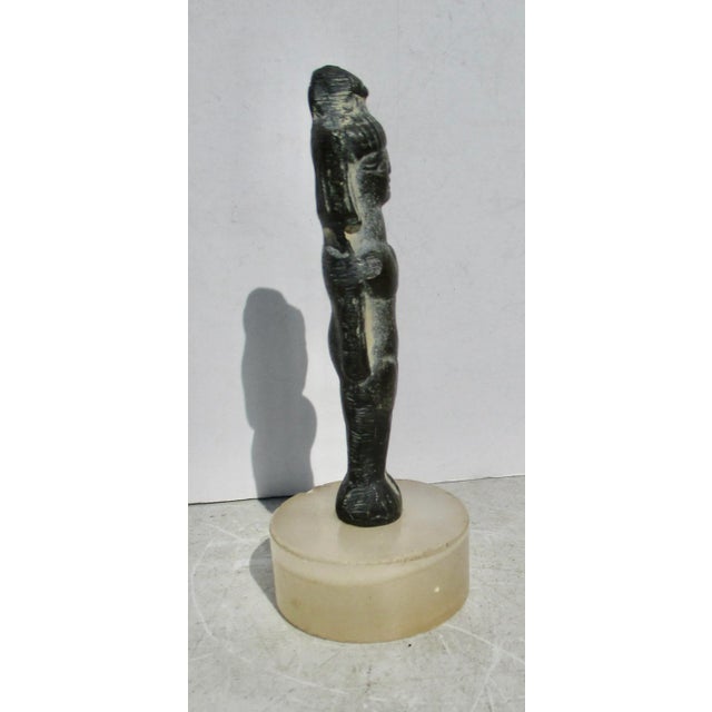 Bronze Museum Model of Sumerian Female Goddess, Astarte Circa 70s For Sale - Image 4 of 6