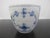 Royal Copenhagen Royal Copenhagen Denmark 1/79 Plain Blue Flower Fluted Flat Cup For Sale - Image 4 of 9