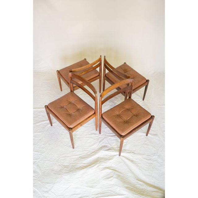 Model 301 Chairs by Kai Kristiansen, 1960s, Set of 4 For Sale - Image 4 of 5