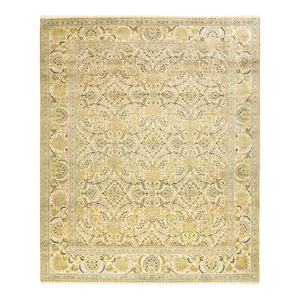 Mogul, One-of-a-Kind Hand-Knotted Area Rug in Ivory, 8' 2" x 9' 7"