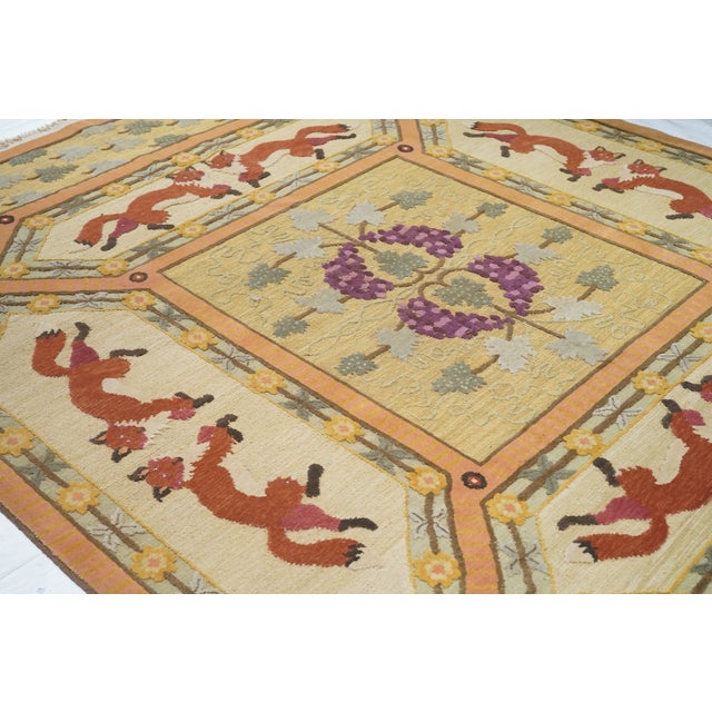 Sumak Rug 8'0" X 10'0" For Sale In New York - Image 6 of 11