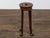 19th-Century English Walnut Stool with Hand-Cut Central Handle and Pad Feet For Sale In Atlanta - Image 6 of 10