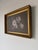 Vintage Magnolia Blossom Still Life Oil on Board Painting in Ornate Gold Wood Frame For Sale - Image 4 of 12