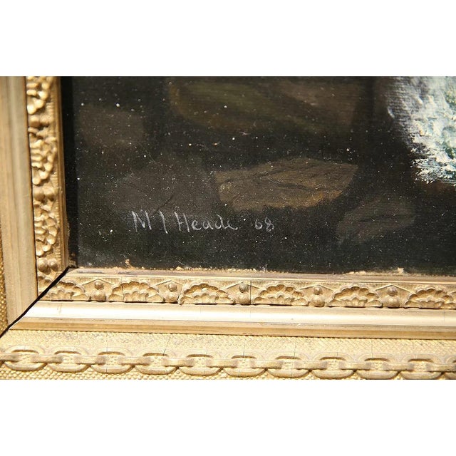 Martin Johnson Heade (AMERICAN, 18191904) Oil on canvas 16" x 25" Frame: 24" x 32 3/4" Seascape. Signed lower left.