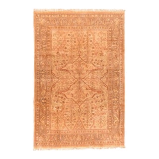 Vintage Oushak Rug 6'0'' X 8'10'' For Sale