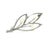 Silver 1990s Mikimoto Estate Akoya Pearl Brooch Pin Sterling Silver For Sale - Image 8 of 12