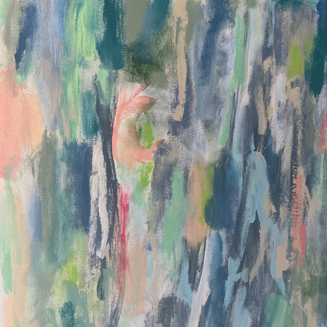 Original Abstract Acrylic Painting on Large Deep Canvas For Sale In Fayetteville, AR - Image 6 of 10