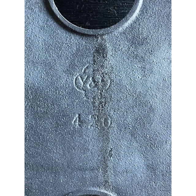 Late 19th Century Original Louis Sullivan Art Nouveau Ornamental Cast Iron Door Plates For Sale - Image 5 of 5