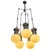 Brown Late 20th Century American Five-Arm Chandelier For Sale - Image 8 of 13