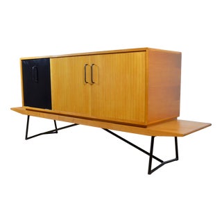 Vintage Sideboard by René Godfrid Edition, France, 1950 For Sale