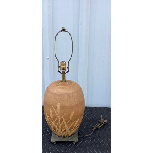 Vintage 1970s Ceramic Chinoiserie Table Lamp For Sale In Orlando - Image 6 of 7