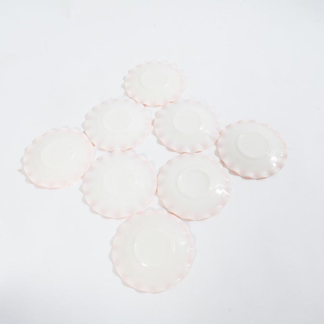 Glass Mid 20th Century Hazel Atlas Crinoline Glass Dinner Set - 40 Piece For Sale - Image 7 of 18