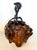 Burnt Umber Antique Japanese Ikebana Basket Meiji Period For Sale - Image 8 of 9