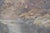 Antique French Woodland Landscape Oil Painting With Rocks and Stream For Sale - Image 10 of 12