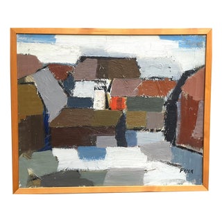 Gösta Falck, Still Life, 1960s, Oil on Canvas, Framed For Sale