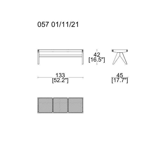 Wood 056 Capitol Complex Dining Set by Pierre Jeanneret for Cassina For Sale - Image 7 of 10