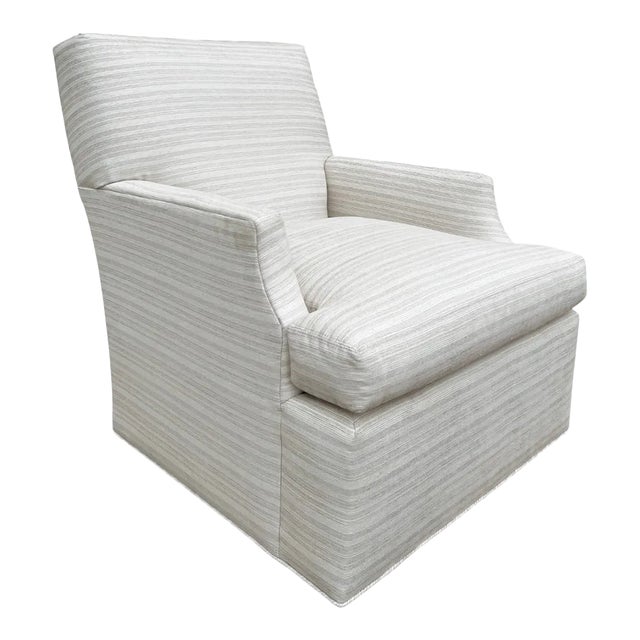 Lee Industries Swivel Chair Chairish