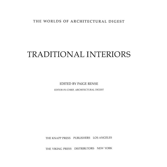 RENSE, Paige [edited by] [160] pp. The Knapp Press 1979 11 1/4" x 8 3/4"