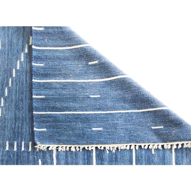 Vintage Indian Kilim Rug For Sale - Image 4 of 15