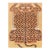 Rug & Kilim’s Contemporary Tiger Rug in Gold With Brown and Orange Pictorial For Sale