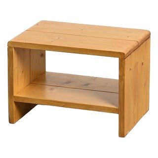 Pine Side Table from Les Arcs, France, 1970 For Sale