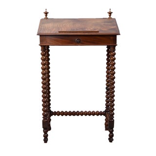 Small Mid 19th Century Louis Philippe Mahogany Desk For Sale