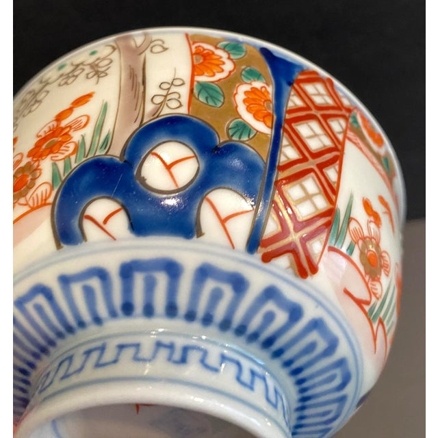 Antique Imari Tea Bowl For Sale - Image 6 of 11