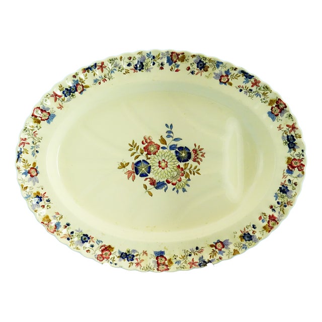19th Century Victorian Ceramic Display Tray from Copeland Late Spode, England, 1889 For Sale