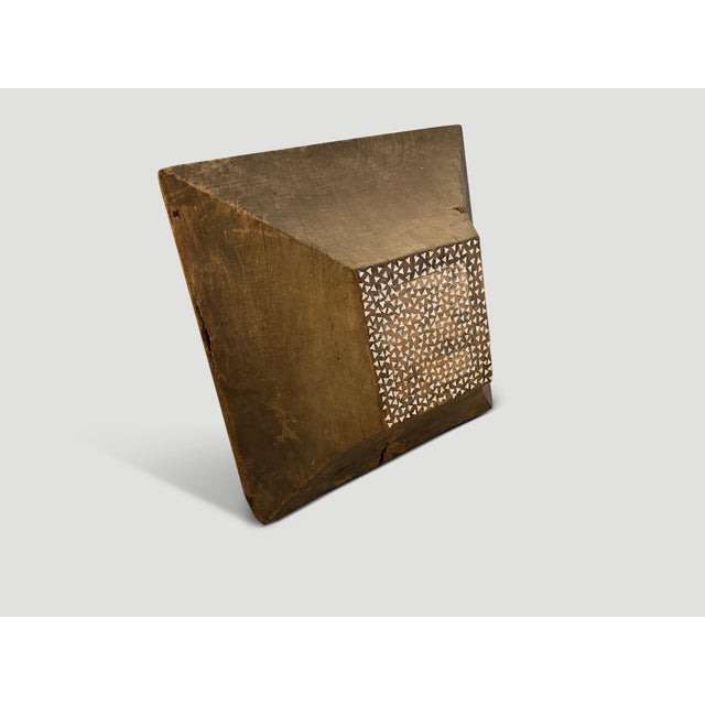 Contemporary Andrianna Shamaris Sculptural Wood Wall Hanging or Low Side Table For Sale - Image 3 of 5