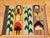 American Vintage Navajo Yei Rug, Handwoven Wool, Native American Deity Pictorial Pattern, 2x2 For Sale - Image 3 of 12