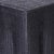 Wood Pair of Black Square Ghost Drapery Stands For Sale - Image 7 of 9