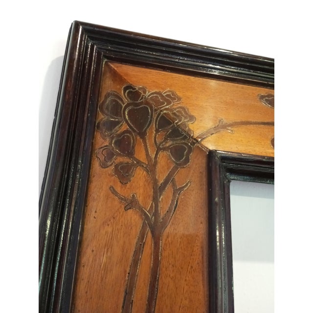 Austrian Viennese Secession Veneered Wood Frame, 1890s For Sale - Image 3 of 18