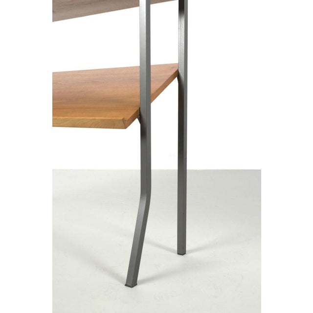 Freestanding Modular Cabinet in Teak Veneer For Sale - Image 4 of 9