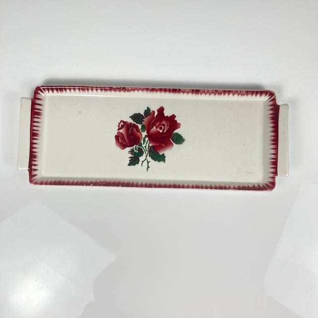 Moka-Prima Cake Dish from Sarreguemines and Digoin, 1920s-1950s For Sale - Image 4 of 13